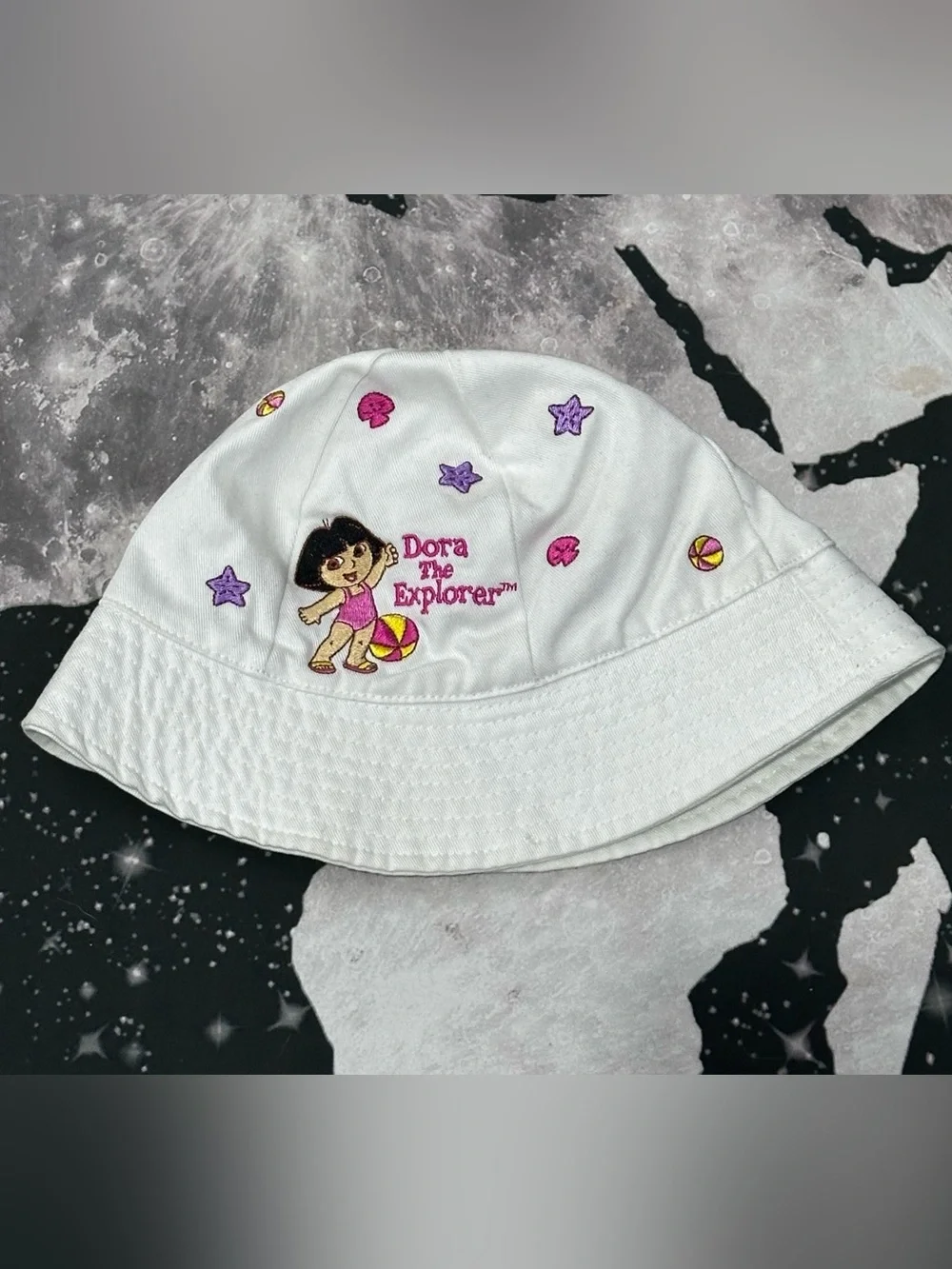 Dora The Explorer Embroidered Characters Bucket Hat
